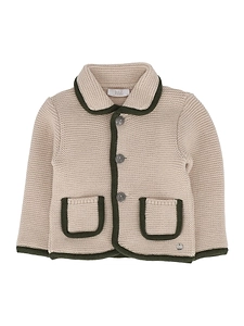 Paz Rodriguez Knit Newborn Coat Nadal