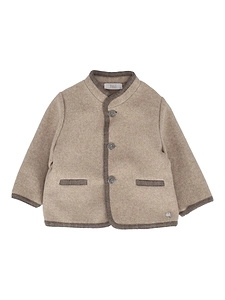 Paz Rodriguez Woven Infant Girl Parka Terra