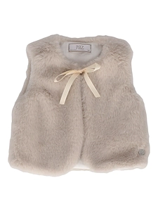 Paz Rodriguez Woven Newborn Waistcoat Mel