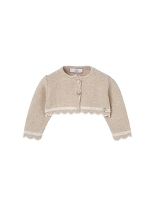 Paz Rodriguez Knit Newborn Cardigan Lua