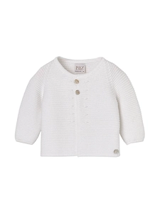 Paz Rodriguez Knit Newborn Cardigan Esencial