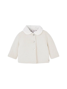 Paz Rodriguez Knit Newborn Coat Fogar