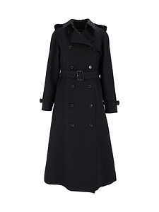 Sealup Trench Atena, Cordura Di Lana, Leggera Imbottitura, Bottoni Logati In Corno, Dettagli In Vera Pelle