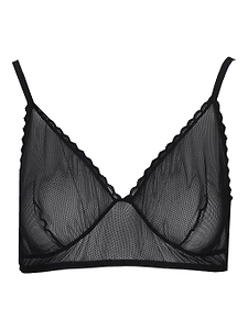 Laura Urbinati Laura Urbinati Triangle Bra With Support Black