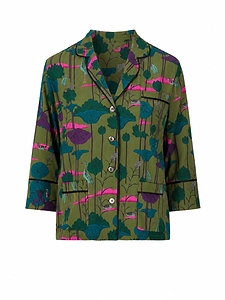 Laura Urbinati Laura Urbinati 3/4 Sleeves Pajama Shirt Green