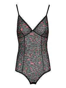 Laura Urbinati Leopard Bodysuit