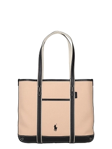 Ralph Lauren Canvas/Leather Sm Shp Tte Tte Sma