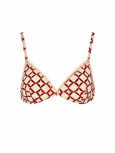 Laura Urbinati Laura Urbinati Bra Crepe Chine Stretch Print