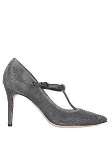 La Rose Medium Lurex Pointed Pumps
