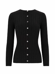La Rose Cardigan Cashmere+Seta
