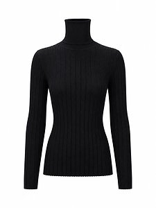 La Rose Collo Alto Cashmere+Seta
