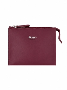 La Rose Minimal Leather Make Up Bag