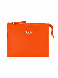 La Rose Minimal Leather Make Up Bag