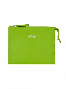 La Rose Minimal Leather Make Up Bag