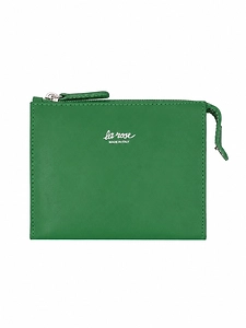 La Rose Minimal Leather Make Up Bag