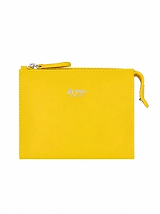 La Rose Minimal Leather Make Up Bag