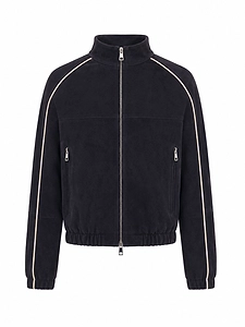 La Rose Suede Bomber