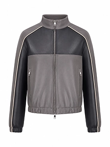 La Rose Leather Bomber