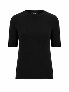 La Rose La Rose Maglia 3/4 Cashmere Nero