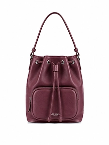 La Rose Leather Satchel Bag