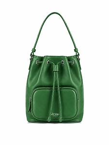 La Rose Leather Satchel Bag
