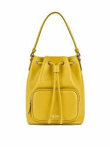La Rose Leather Satchel Bag