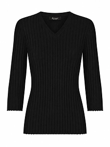 La Rose Collo A V Cashmere+Seta