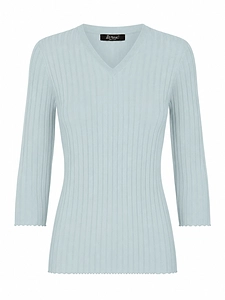 La Rose Collo A V Cashmere+Seta