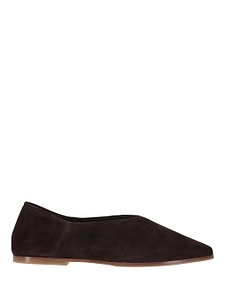 La Rose Umber Brown Suede Babu Shoes