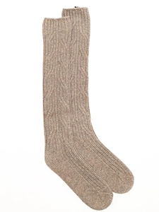 La Rose La Rose Socks Brown