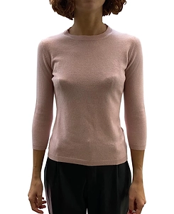 La Rose La Rose Maglia 3/4 Cashmere Pink