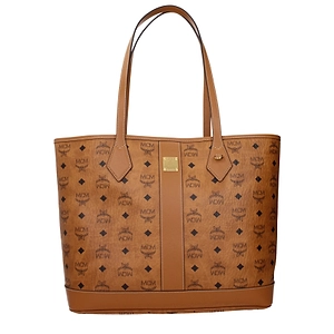 Mcm Shoulder Bags New Liz Woman Brown/Cognac Woven Fabric Other