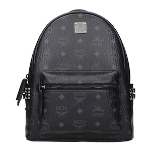 Mcm Backpacks And Walruses Stark Side Studs Man Tissue Black