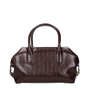 Themoirè Handbags Talia Donna Eco Brown/Brown Leather And Brown Leather