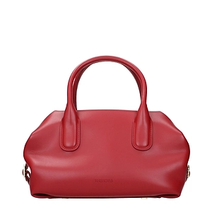 Themoirè Handbags Talia Donna Eco Red/Pepperoncino Leather And Leather And Leather And Leather