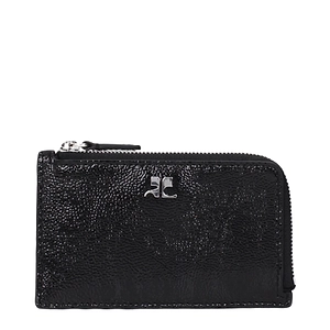 CourrÈGes Wallet Woman Black Leather