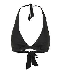 Max Mara Beachwear Top Black+White