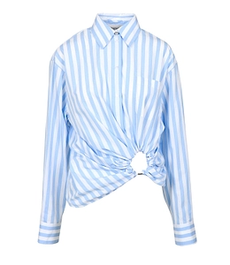 Sport Max Shirts White+Light Blue