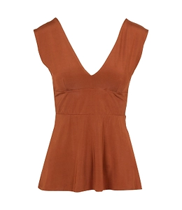 Max Mara Beachwear Top Rust