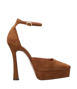 Castagna With Heel Suede