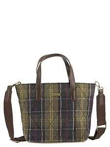 Barbour Quilted Tartan Tote Bag