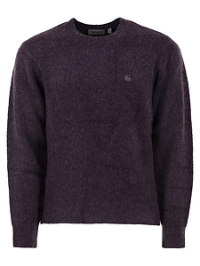 Carhartt MÉLange Crew Neck Knit With Embroidered Logo
