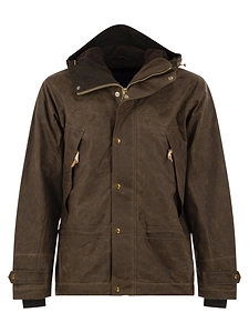 Manifattura Ceccarelli Waxed Cotton Hooded Jacket