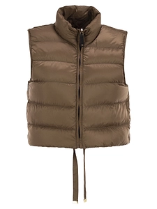 Maxmara The Cube Mtcfavilla Quilted Technical Fabric Gilet