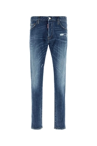Dsquared Stretch Denim 5 Pockets Jeans
