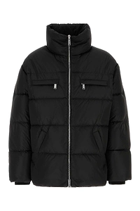 Dsquared Black Nylon Down Jacket