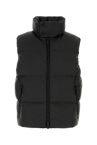 Dsquared Black Nylon Sleeveless Down Jacket