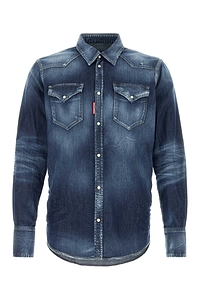 Dsquared Stretch Denim Shirt