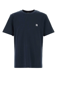Dsquared Navy Blue Cotton T Shirt