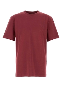 Dsquared Tyrian Purple Cotton T Shirt